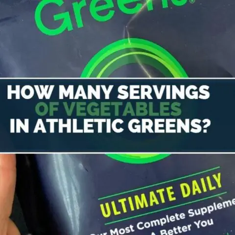 How Many Servings of Vegetables in Athletic Greens?