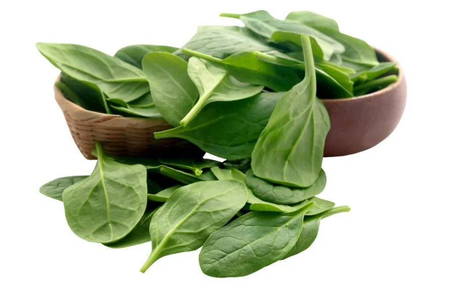 How much calcium does spinach have