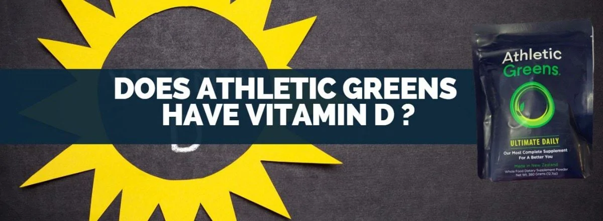does athletic greens have vitamin D