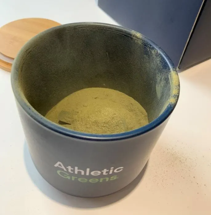 powdered greens supplement by athletic greens