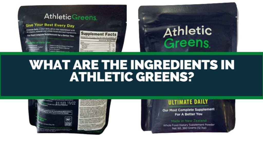 what are the ingredients in athletic greens