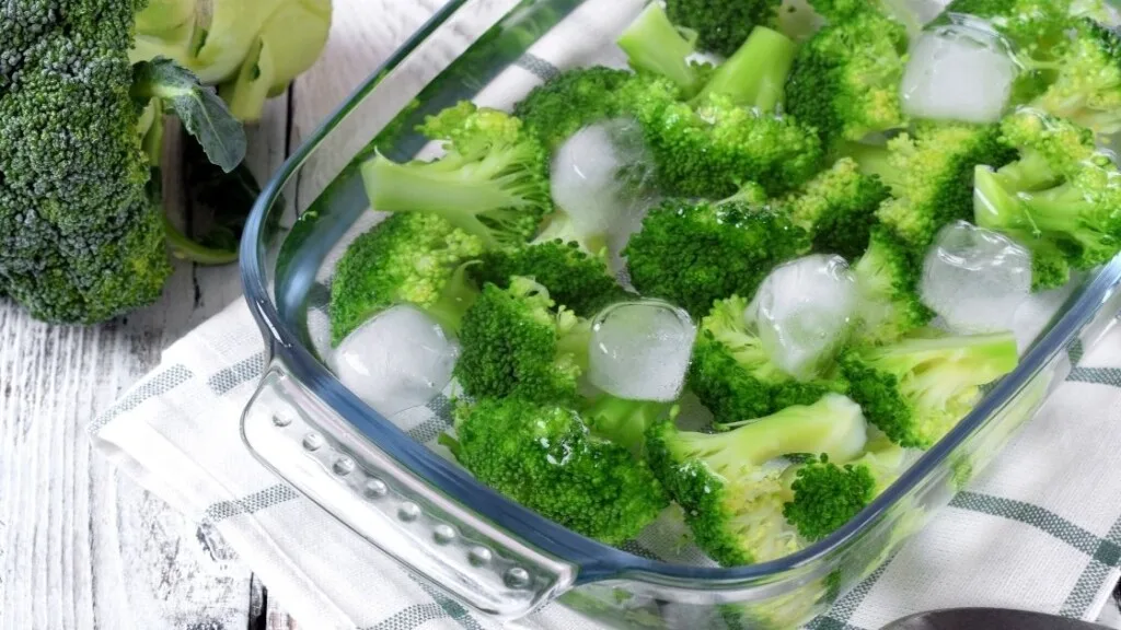 Blanching Broccoli