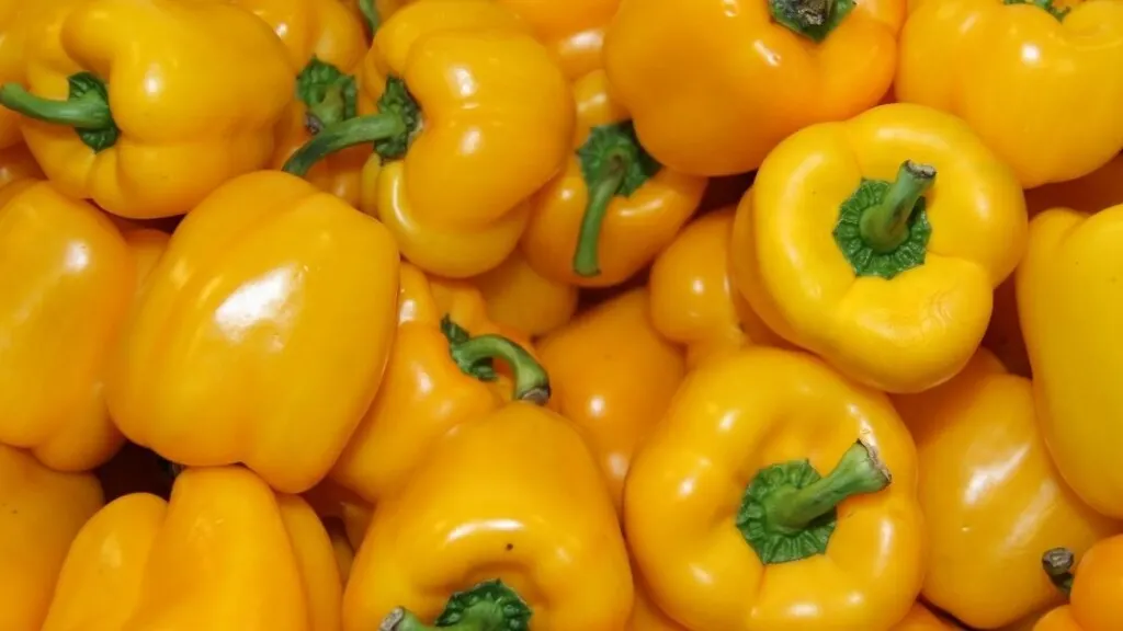 What are the differences between white and yellow bell pepper