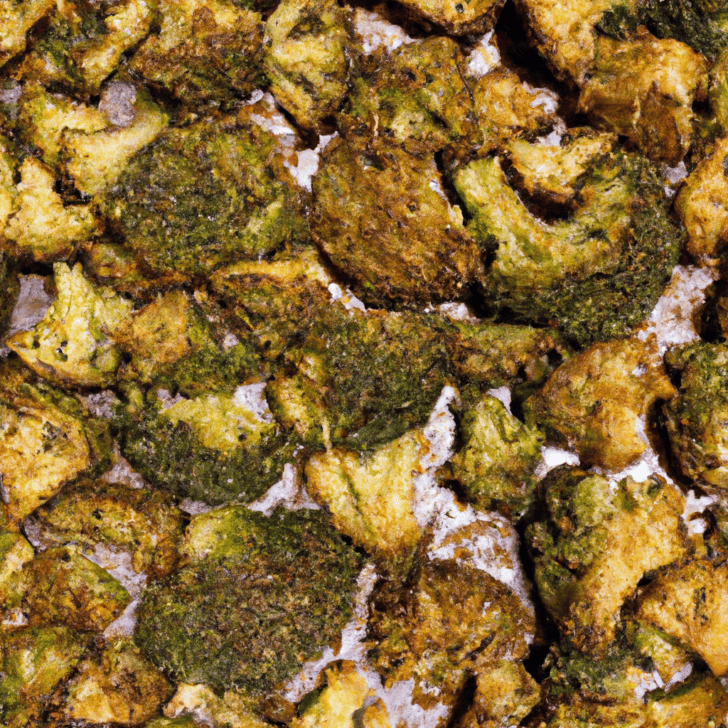 Healthy Snack Idea: Roasted Broccoli Chips