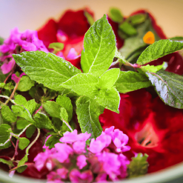 Garnishing Your Dishes: The Final Herbal Touch